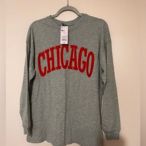 NWT Wild Fable Oversized Long Sleeve Shirt Size Small